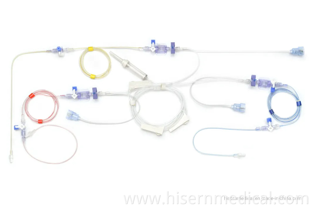 Medical Instrument Product China Factory ISO, CE & FDA 510K IBP Transducer Double Lumen